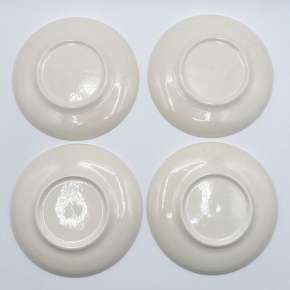 American Ironstone Starfire Dinner Plates Set of Four Retro 70s Vintage - Picture 7 of 12